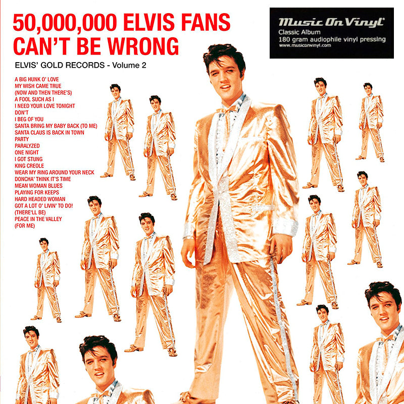 ELVIS PRESLEY LP 50,000,000 Elvis Fans Can't Be Wrong – MÚSICA AUTÓNOMA