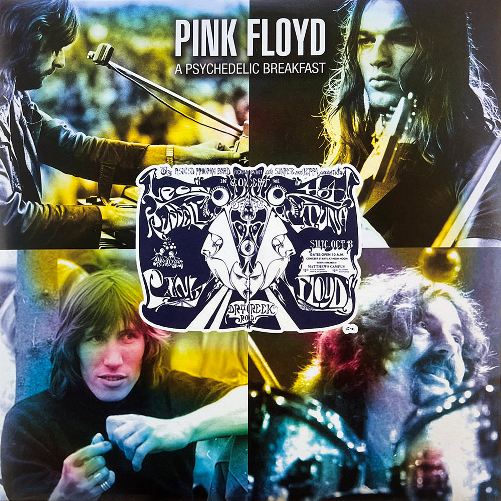 PINK FLOYD 2xLP A Psychedelic Breakfast (Pink Marbled Vinyl) Gatefold Cover