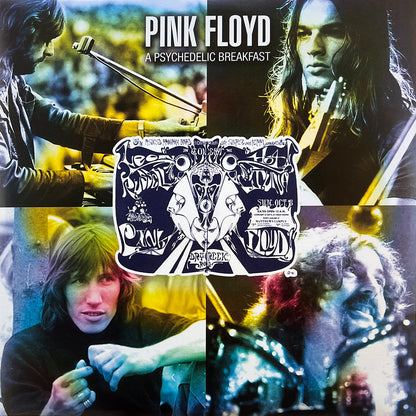 PINK FLOYD 2xLP A Psychedelic Breakfast (Pink Marbled Vinyl) Gatefold Cover