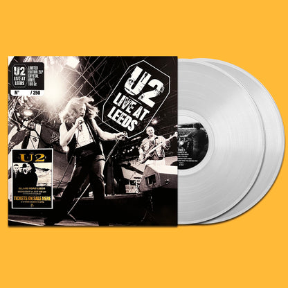 U2 2xLP Live At Leeds (Crystal Coloured Vinyls 250 Copies) PROMO EDITION