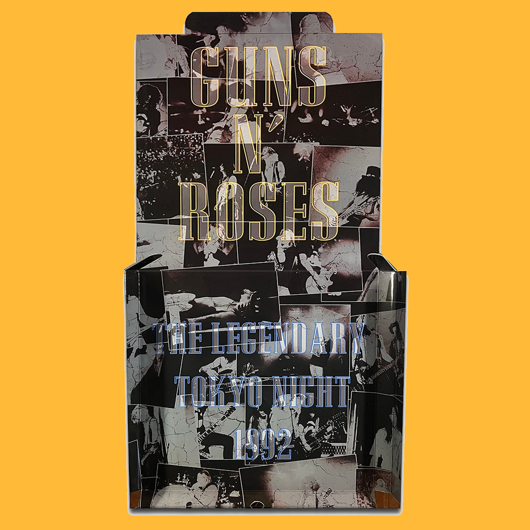 GUNS AND ROSES 4xLP BOX SET The Legendary Tokyo Night 1992 (Grey Marbled Colour)