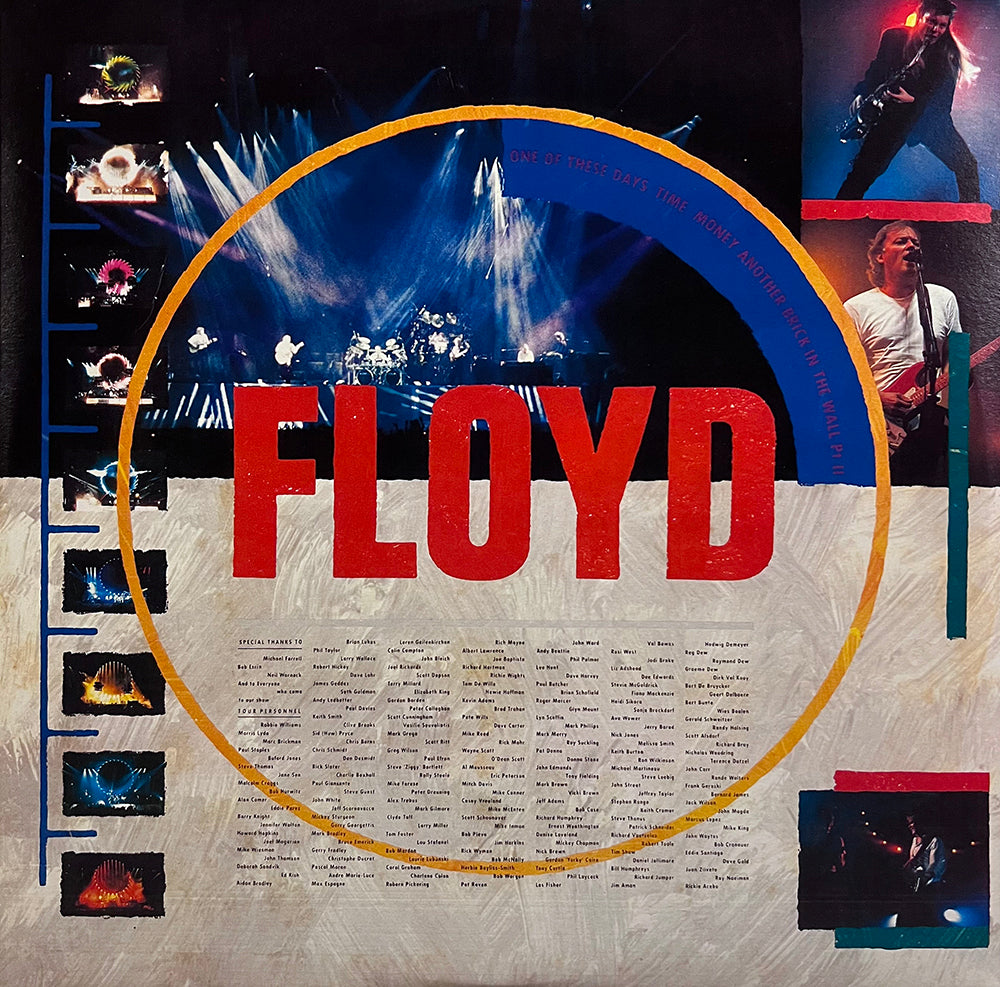 PINK FLOYD 2xLP Delicate Sound of Thunder (Green Multicoloured Vinyl)