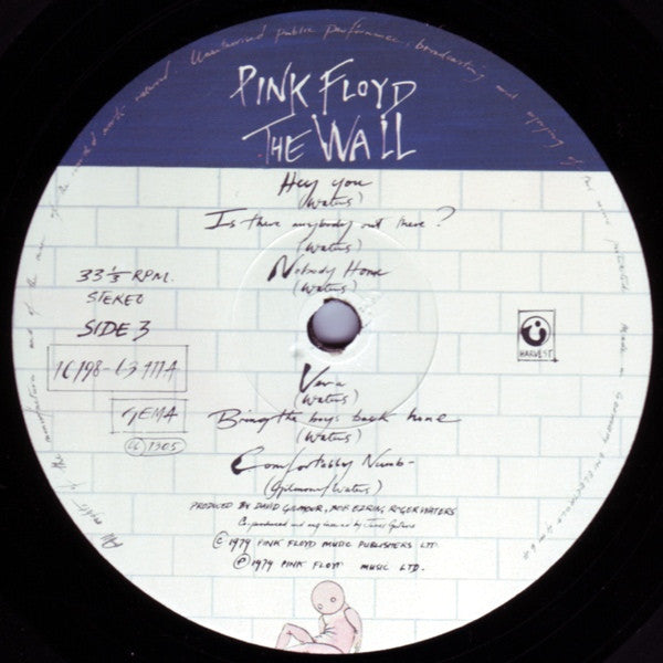 PINK FLOYD 2xLP The Wall (180 Gram Heavyweight Vinyls) Gatefold Cover