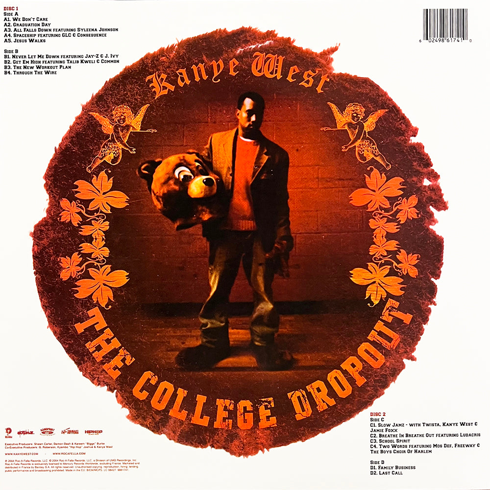 KANYE WEST 2xLP The College Dropout (Red & Brown Marbled Coloured Vinyls)