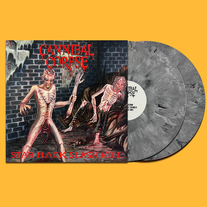 CANNIBAL CORPSE 2xLP Stab Hack Slash Kill (Grey Marbled Coloured Vinyls)