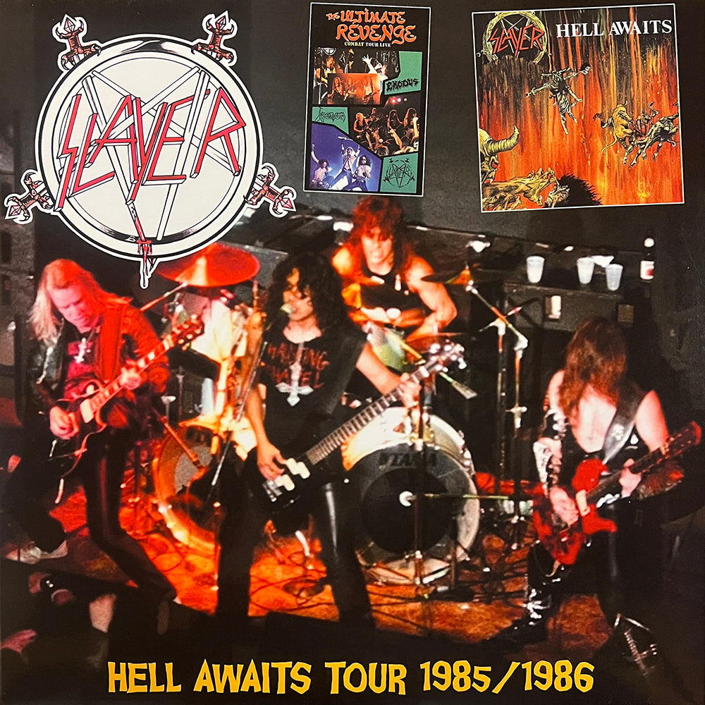 SLAYER 2xLP Hell Awaits Tour 1985 / 1986 (500 Copies)
