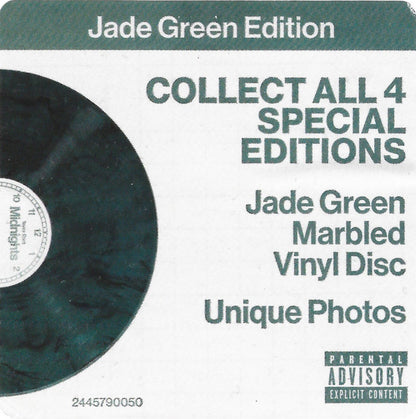 TAYLOR SWIFT LP Midnights (Jade Green Marbled Coloured Edition)