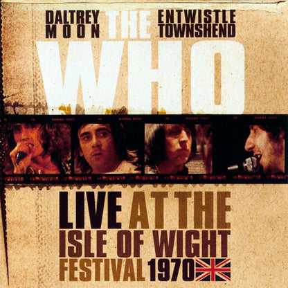 THE WHO 2xCD Live At The Isle Of Wight Festival 1970