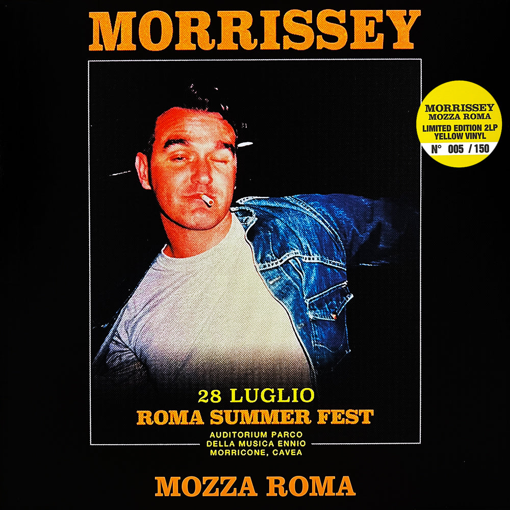 MORRISSEY 2xLP Mozza Roma (Yellow Coloured Vinyls) 150 Numbered Copies