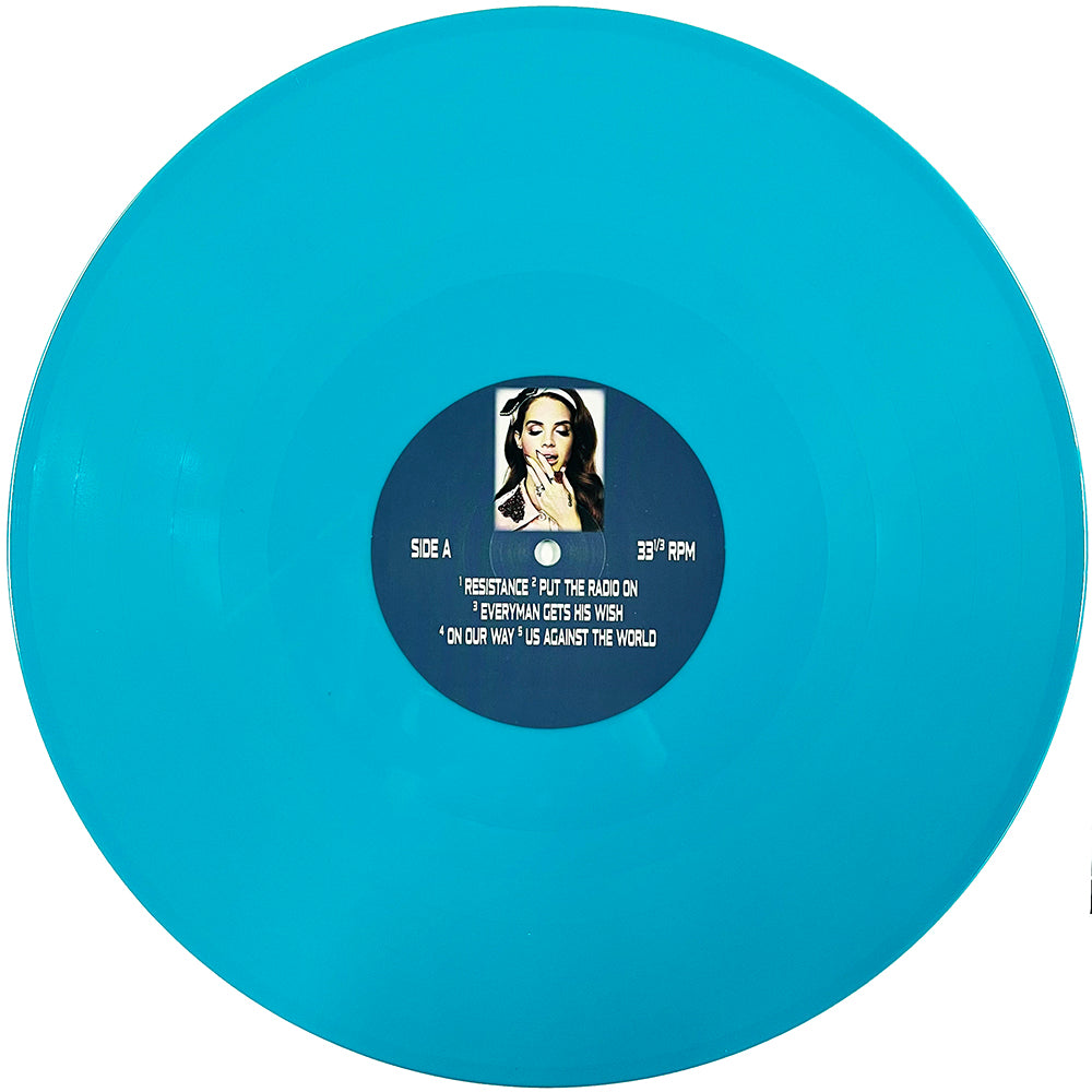 LANA DEL REY LP Born To Die B-Sides And Outtakes (Sky Blue Coloured) with Poster
