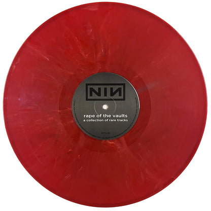 NINE INCH NAILS LP Rape Of The Vaults A Collection Of Rare Tracks (Red Marbled)