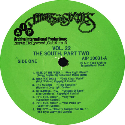VARIOS LP Highs In The Mid Sixties Volume 22: The South Part 2