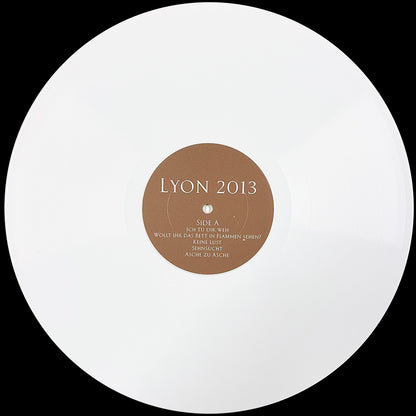 RAMMSTEIN 2xLP Lyon 2013 (White Coloured Vinyl) 200 Numbered Copies