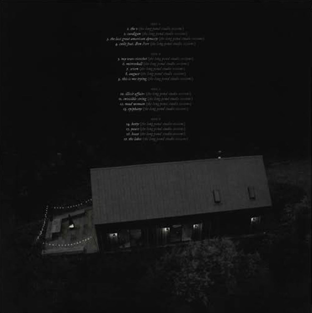 TAYLOR SWIFT 2xLP Folklore: The Long Pond Studio Sessions (Silver Colour Vinyls)