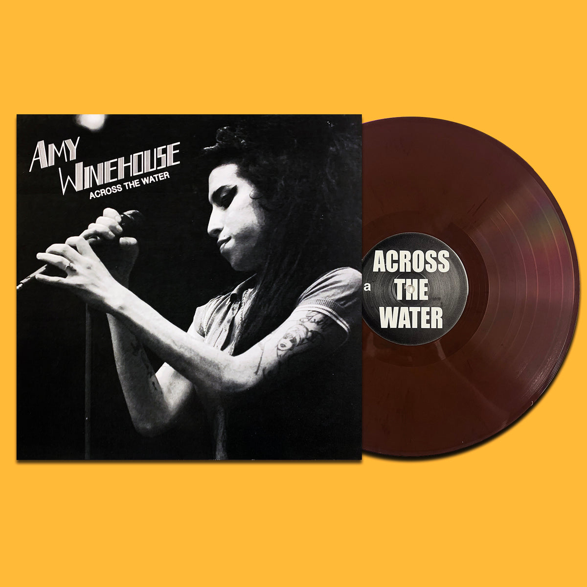 AMY WINEHOUSE LP Across The Water (Dark Brown Coloured Vinyl)