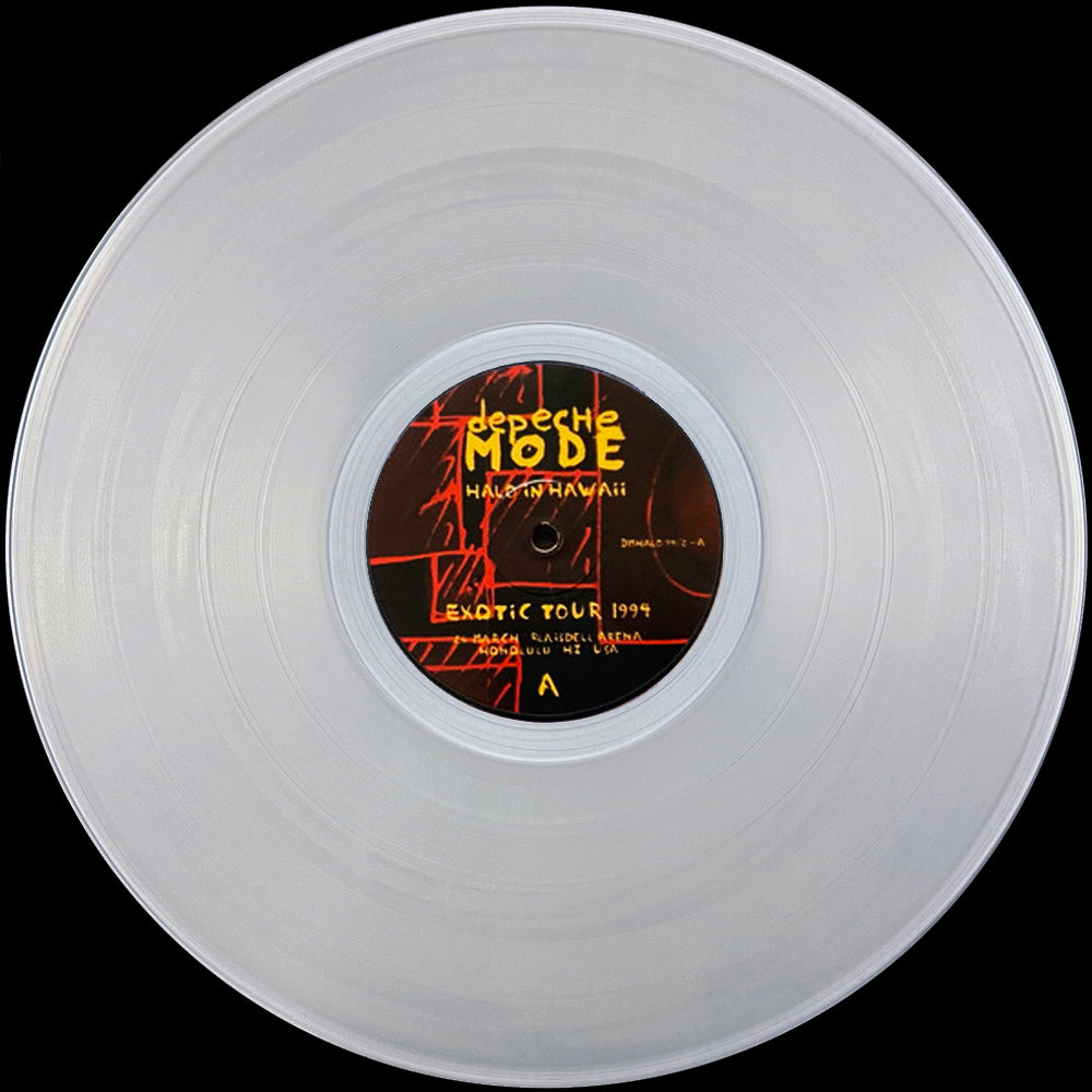 DEPECHE MODE 2xLP Halo In Hawaii (Exotic Tour 1994) (Clear Coloured Vinyls)