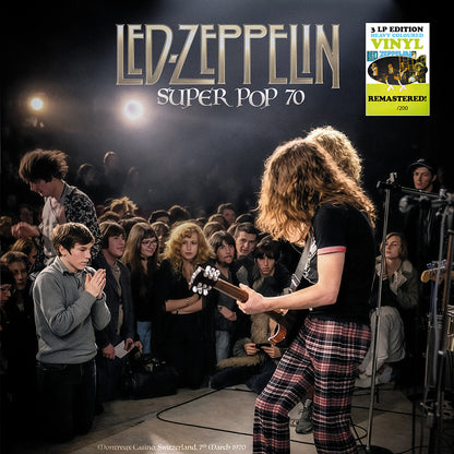 LED ZEPPELIN 3xLP BOX SET Super Pop 70 (Coloured Vinyls) 200 Numbered Copies