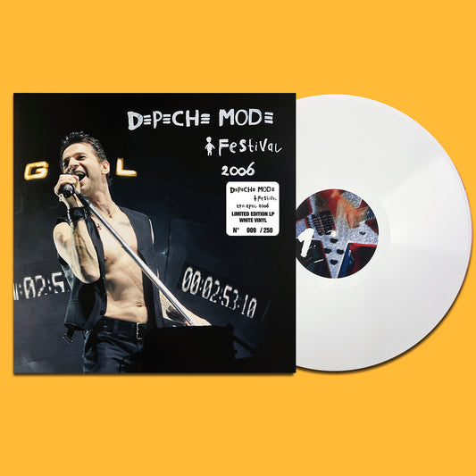 DEPECHE MODE LP Festival 2006 (White Colour 250 Numbered Copies)