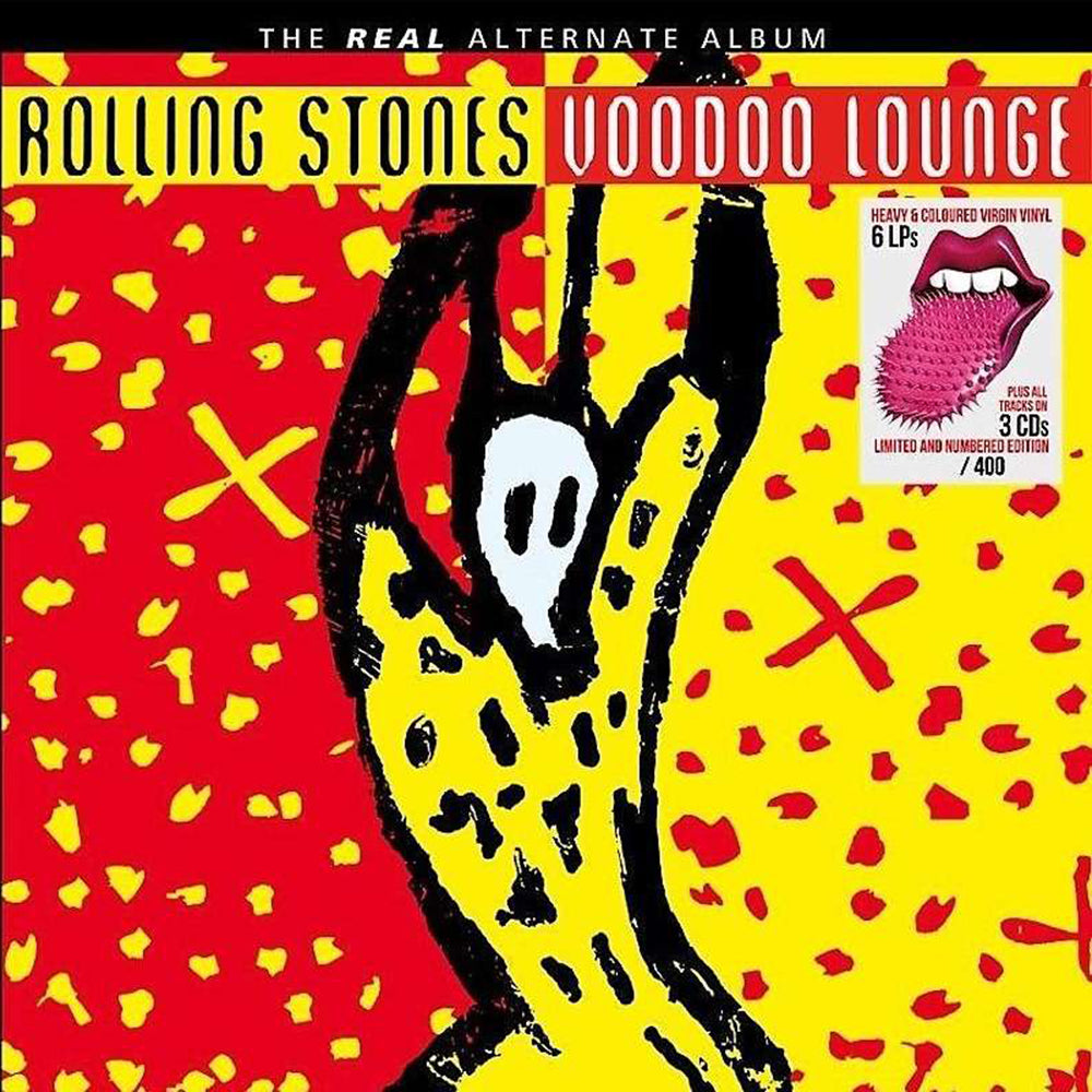 ROLLING STONES 6xLP+3CD BOX SET The Real Alternate Album Voodoo Lounge (Colour)
