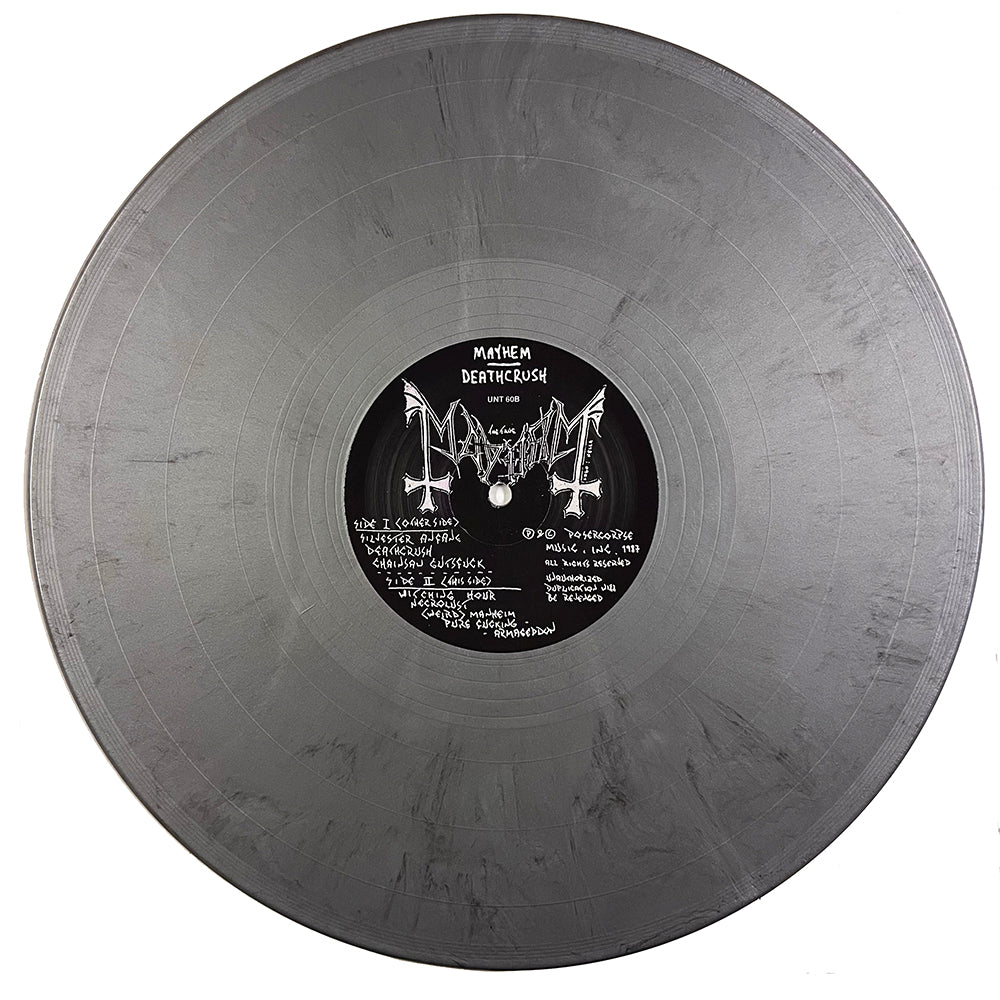 MAYHEM LP Deathcrush (Silver Coloured Vinyl) Silver Mirror Cover