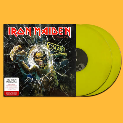 IRON MAIDEN 2xLP Killer USA Tour (Yellow Lime Coloured Vinyls)