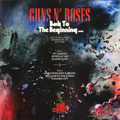 GUNS AND ROSES LP Back To The Beginning... (Red Transparent Coloured Vinyl)