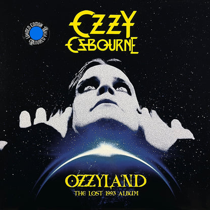OZZY OSBOURNE LP Ozzyland The Lost 1993 Album (Blue Translucid Coloured Vinyl)