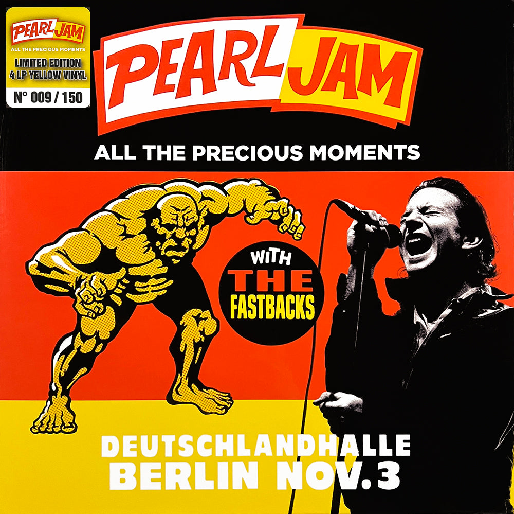 PEARL JAM BOX SET 4xLP All The Precious Moments (Yellow 150 Numbered Copies)