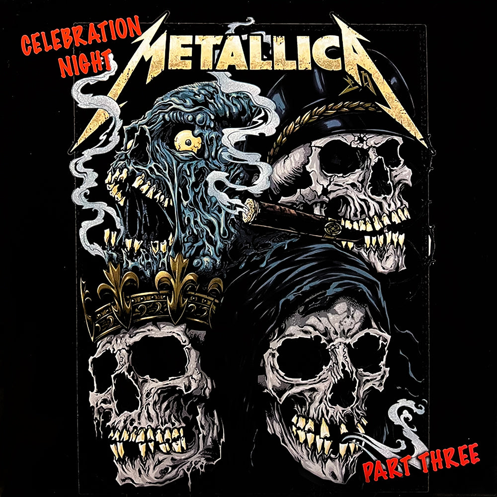 METALLICA 3xLP+2CD BOX SET Celebration Night (Crystal Clear Coloured) 320 Copies