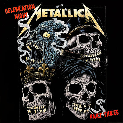 METALLICA 3xLP+2CD BOX SET Celebration Night (Crystal Clear Coloured) 320 Copies