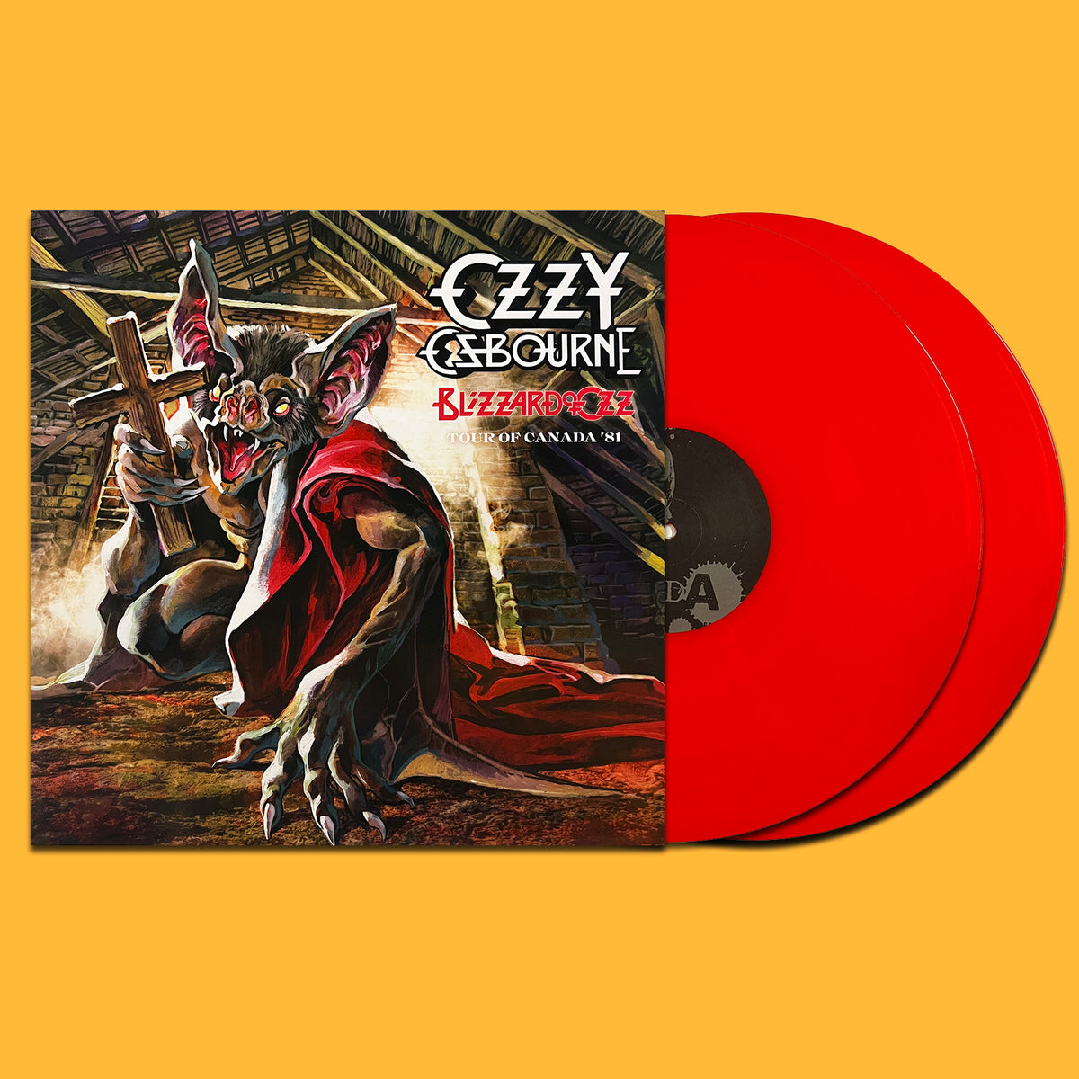 OZZY OSBOURNE 2xLP Tour of Canada 81' (Red Coloured Vinyls)