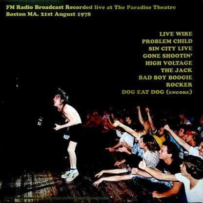AC/DC LP Boston Babies Play Live!