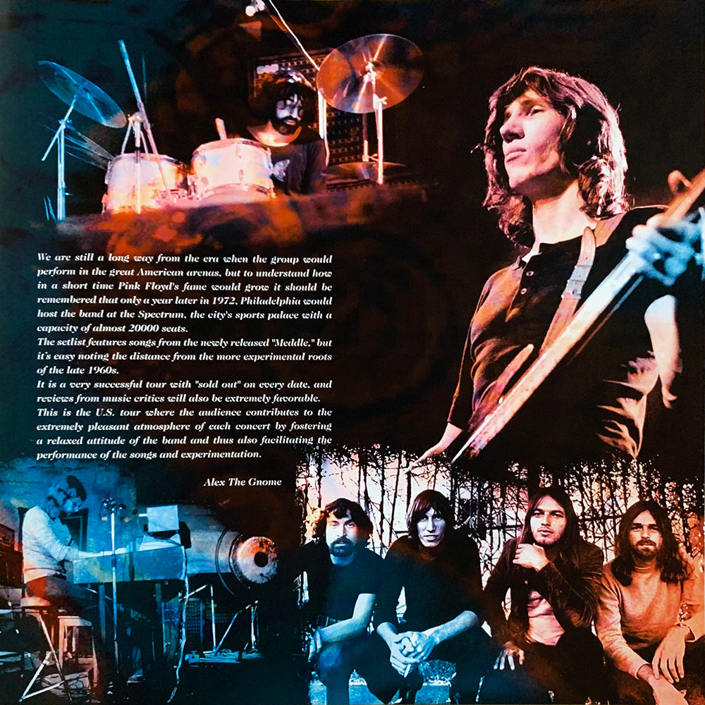 PINK FLOYD BOX SET 4xLP From A Vantage Point Philadelphia 1971 MIX Colour PROMO
