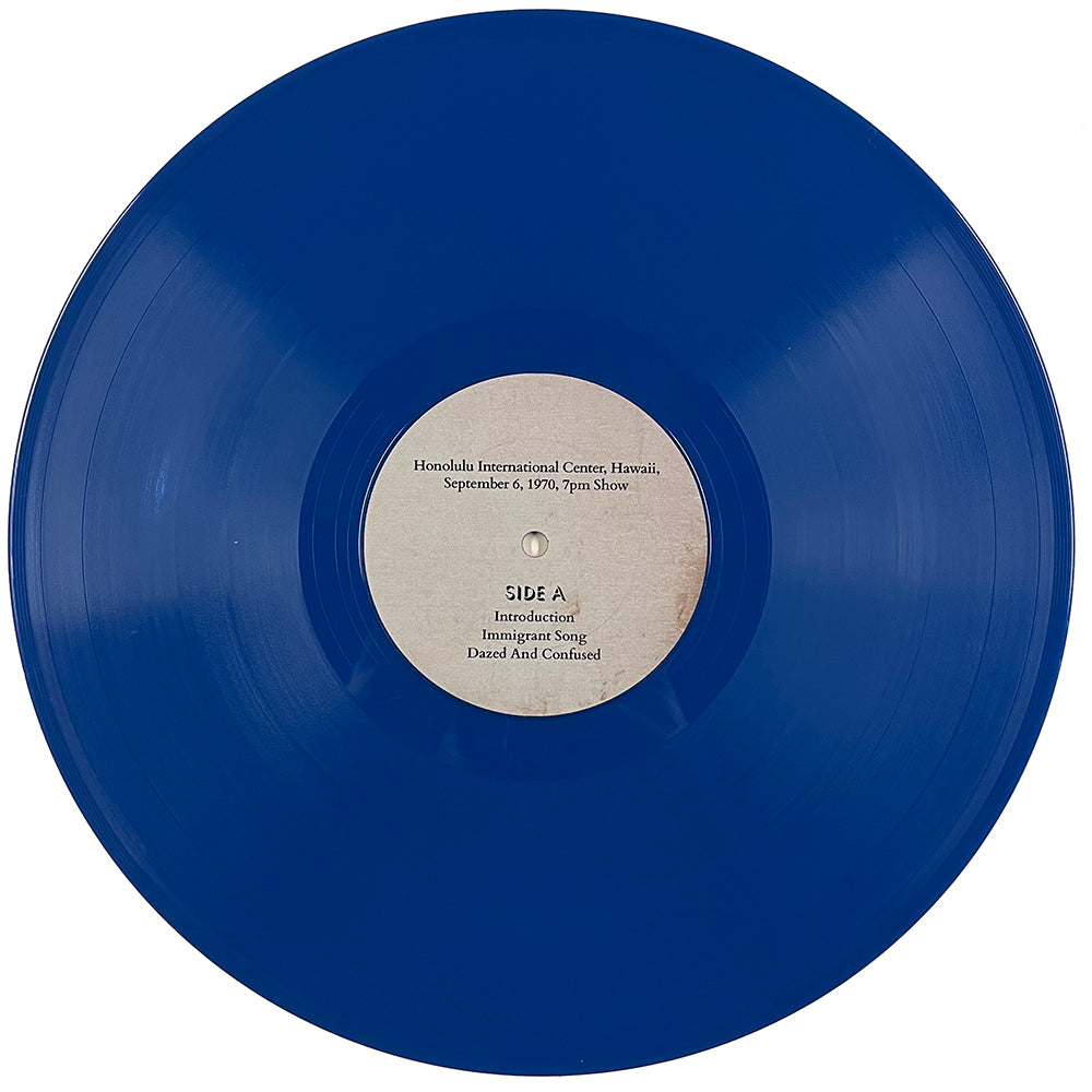 LED ZEPPELIN 2xLP Lotta Love In Honolulu (Blue Colour Vinyl) 200 Numbered Copies