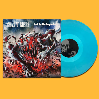 GUNS AND ROSES LP Back To The Beginning... (Blue Transparent Coloured Vinyl)