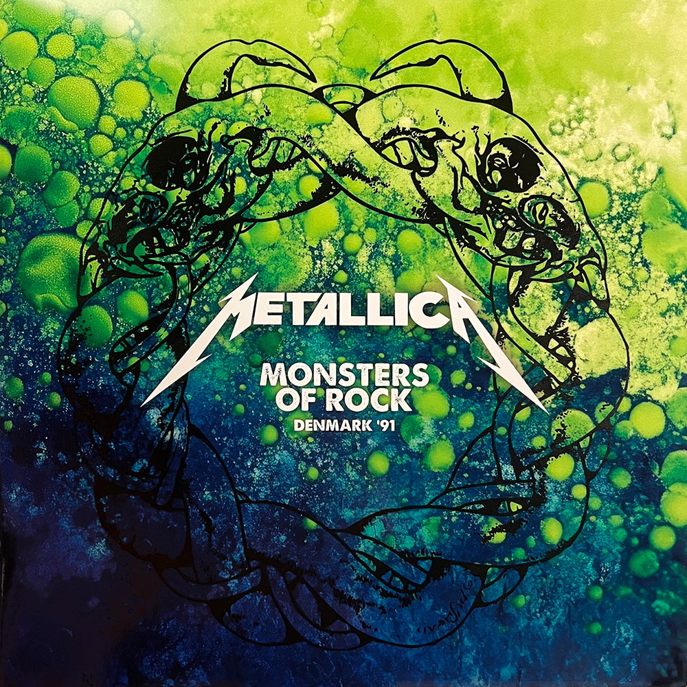 METALLICA 2xLP Monsters Of Rock Denmark '91 (Blue Swirls Coloured Vinyls)