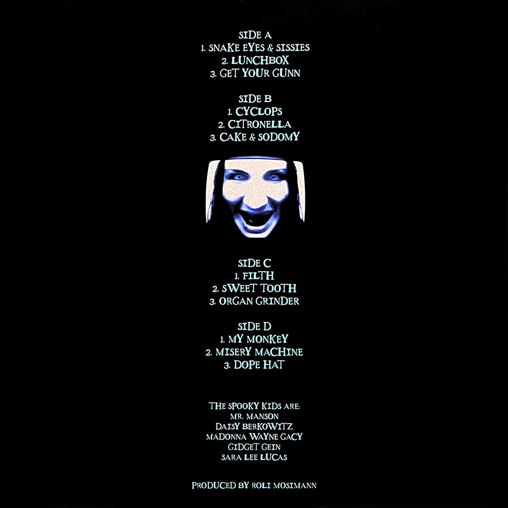 MARILYN MANSON 2xLP The Manson Family Album (Blue Baby Coloured Vinyls)