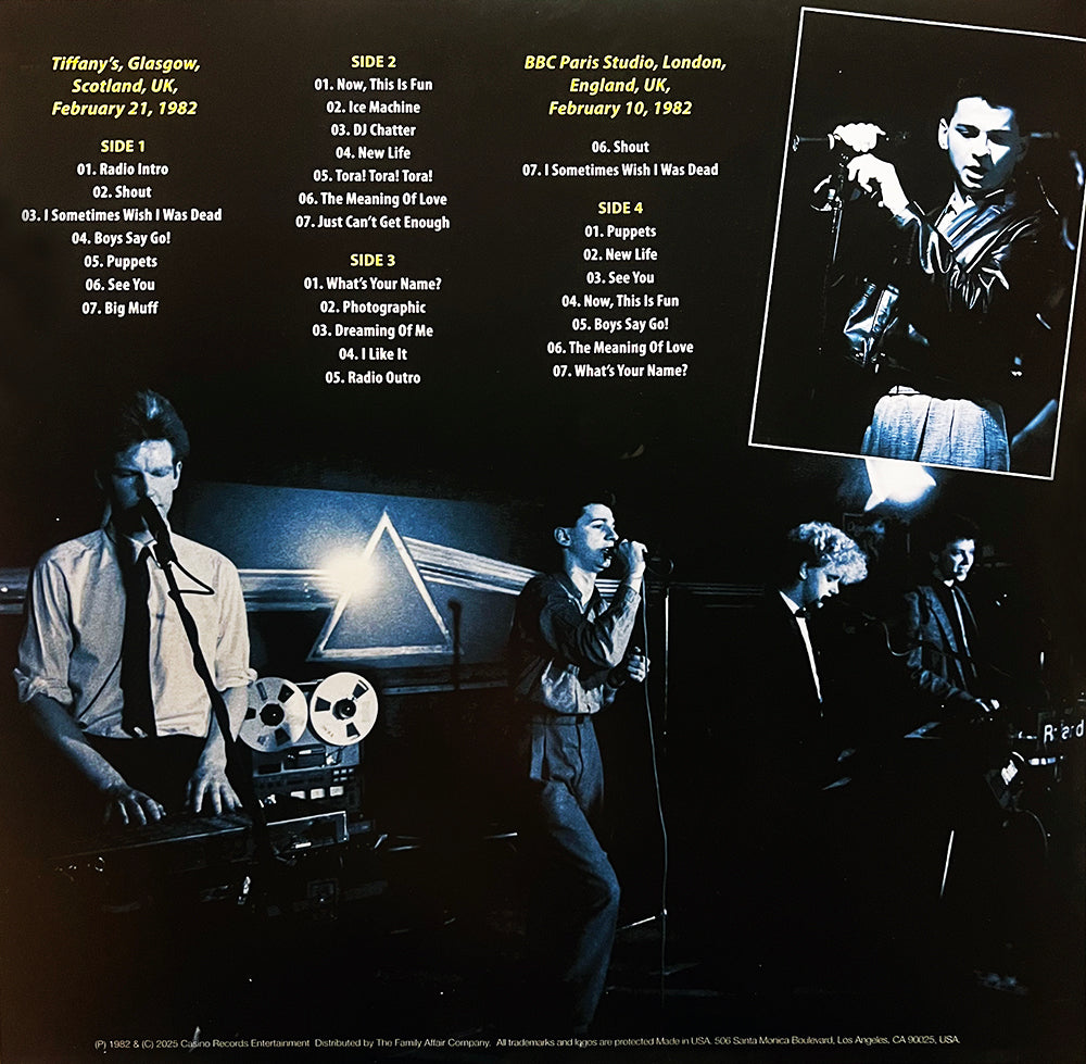 DEPECHE MODE 2xLP See You In The Uk (Blue Coloured 250 Numbered Copies)