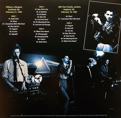 DEPECHE MODE 2xLP See You In The Uk (Blue Coloured 250 Numbered Copies)