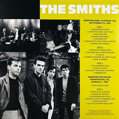 THE SMITHS 2xLP Scratch My Name On Your Arm (Yellow Colour Vinyl) PROMO EDITION