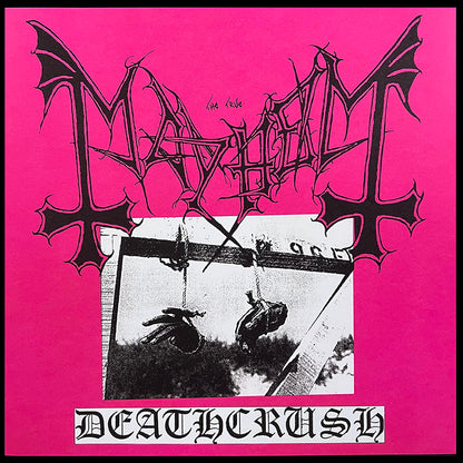MAYHEM LP Deathcrush (Silver Coloured Vinyl) Silver Mirror Cover
