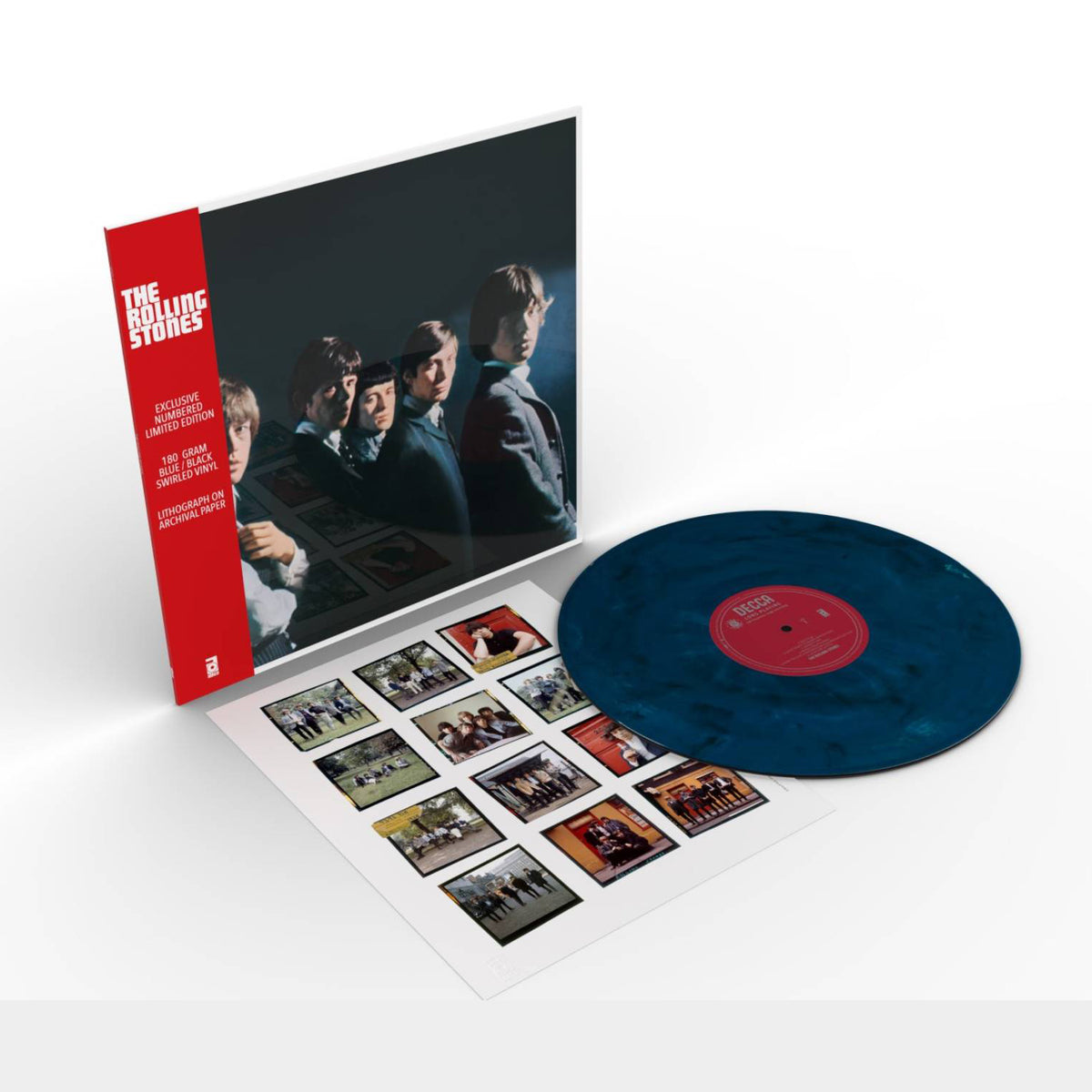 ROLLING STONES LP The Rolling Stones (Blue/Black Swirl Coloured Vinyl) RSD 2024