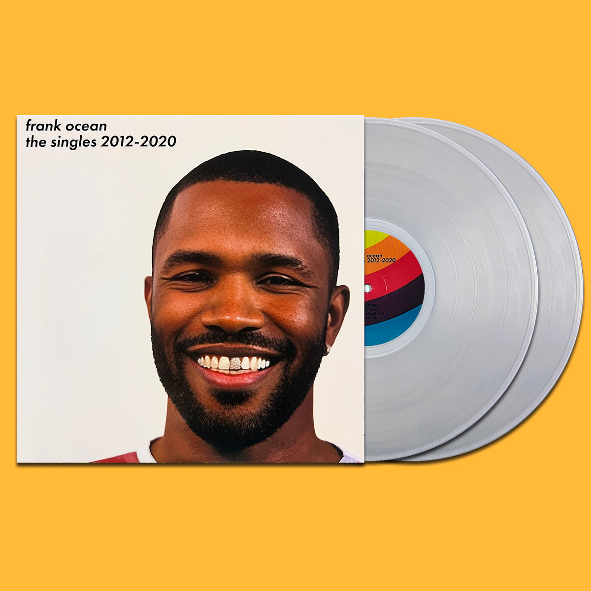 FRANK OCEAN 2xLP The Singles 2012-2020 (Clear Coloured Vinyls)