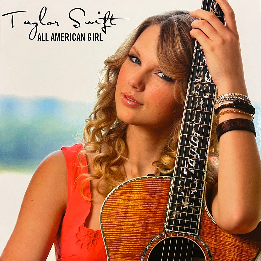 TAYLOR SWIFT LP All American Girl - Rare and Unreleased Tracks (Pink Coloured)