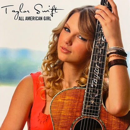 TAYLOR SWIFT LP All American Girl - Rare and Unreleased Tracks (Pink Coloured)