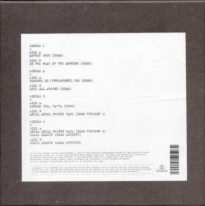 DAVID BOWIE BOX SET 4x7 Spying Through A Keyhole (Demos And Unreleased Songs)
