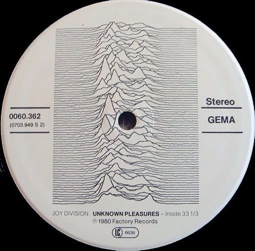 JOY DIVISION LP Unknown Pleasures (with insert)