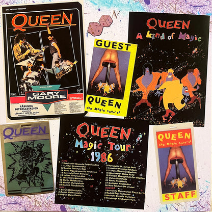 QUEEN 2xLP Magic Night In Stockholm (Yellow & Pink Crystal Colour) 320 Numbered