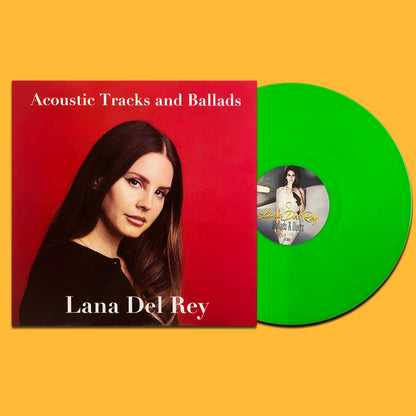 LANA DEL REY LP Acoustic Tracks And Ballads (Green Colour Vinyl)
