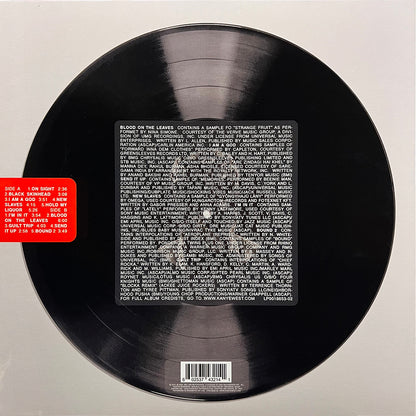 KANYE WEST LP Yeezus (Red Translucid Coloured Vinyl)